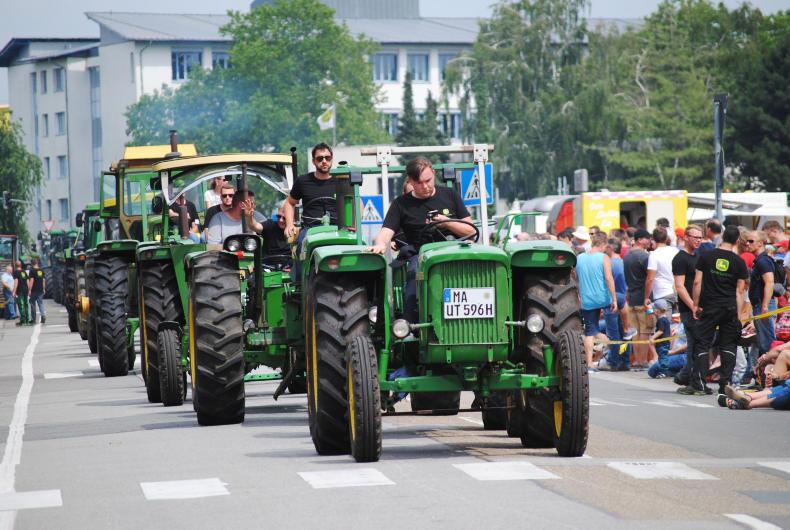 John Deere celebrates its two millionth tractor built in Mannheim