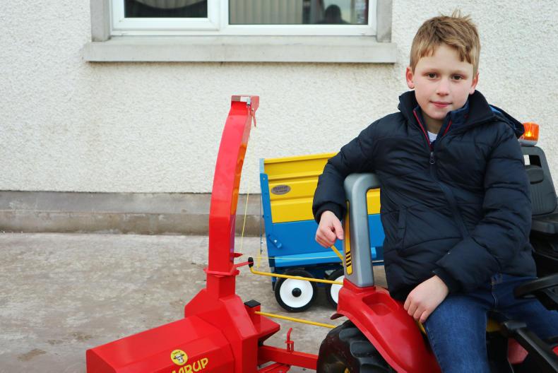 silage harvester toy