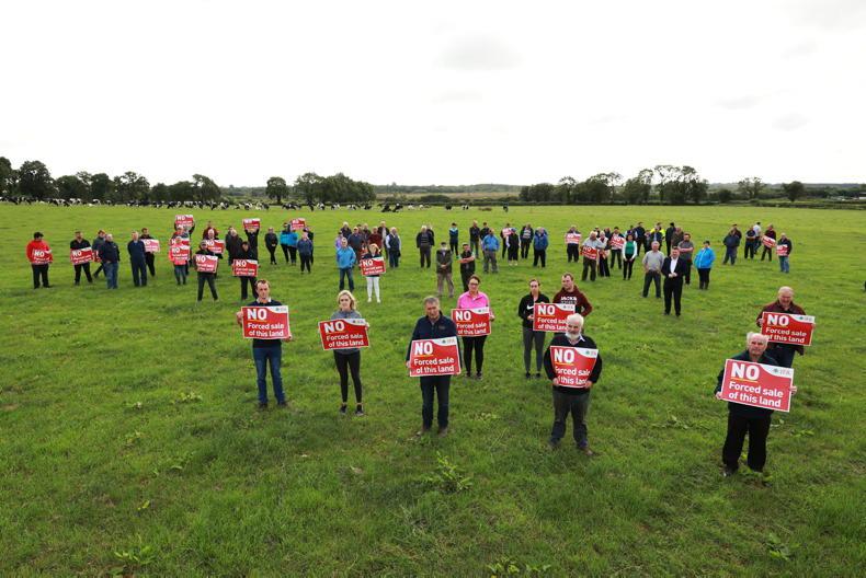 Watch: IFA protests over vulture fund sale of family farm - Free